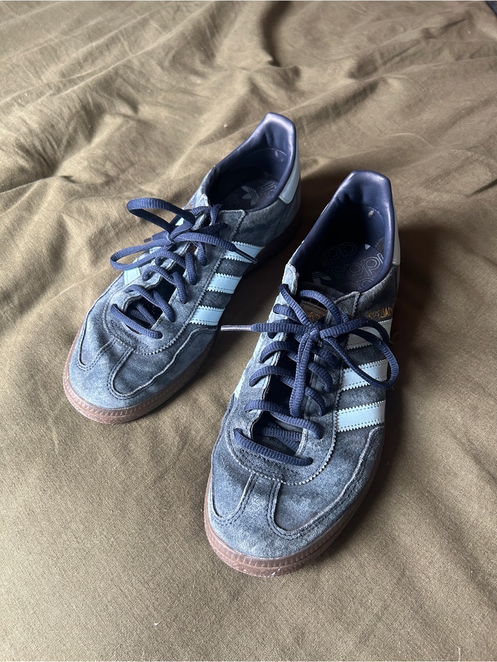 Adidas Navy Blue Samba Suede Sneakers Size 42